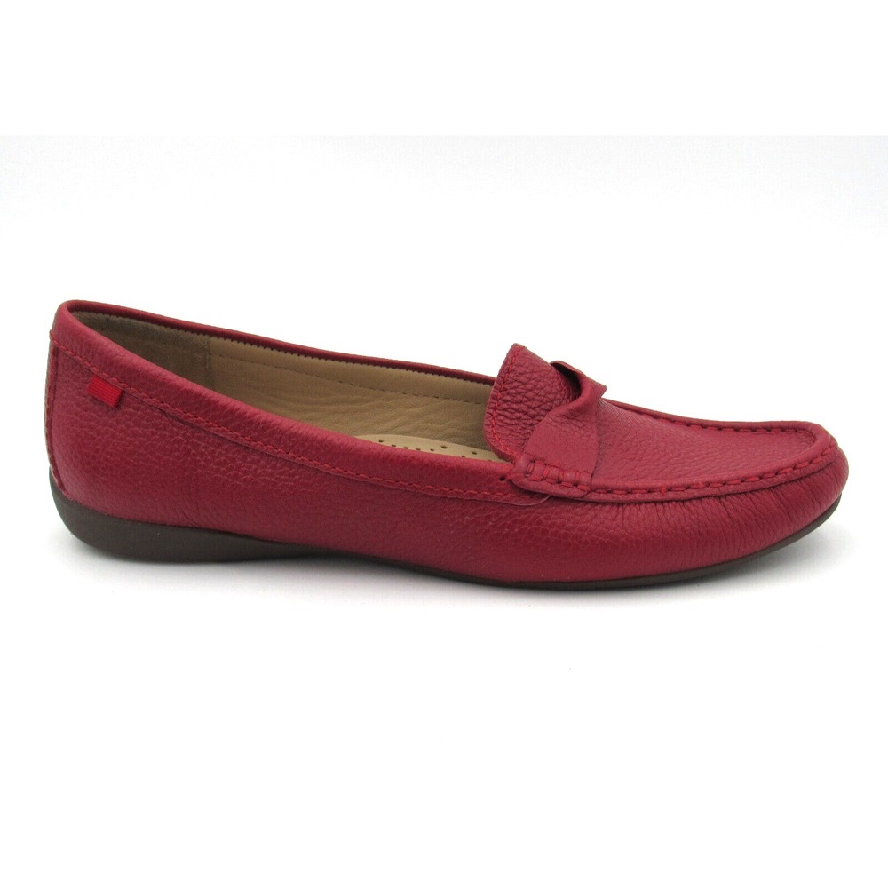 Marc Joseph New York MJNY Red Leather Clermont St. Mocassin Loafer